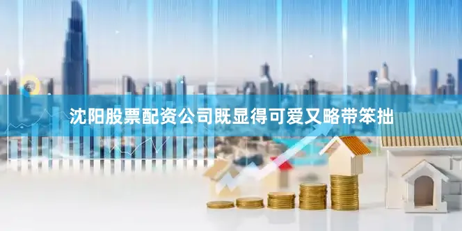 沈阳股票配资公司既显得可爱又略带笨拙