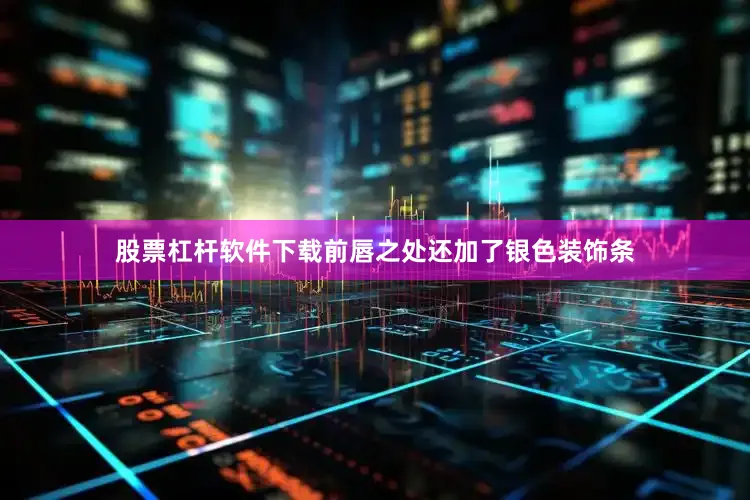 股票杠杆软件下载前唇之处还加了银色装饰条
